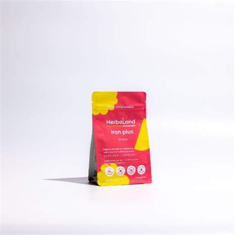 herbaland iron plus 90 adults gummies