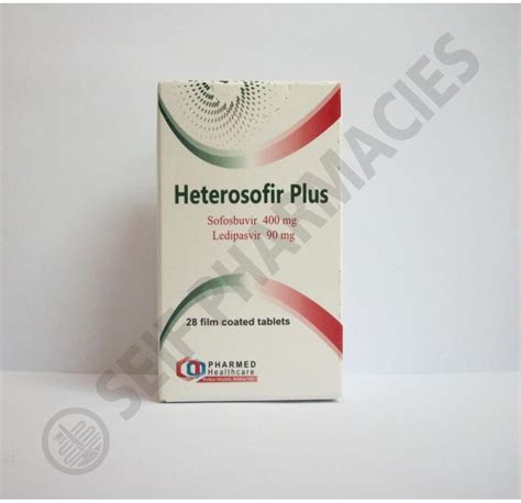 سعر دواء heterosofir plus 90/400mg 28 tablets