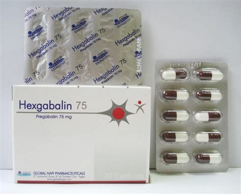 hexgabalin 75 mg 30 caps.