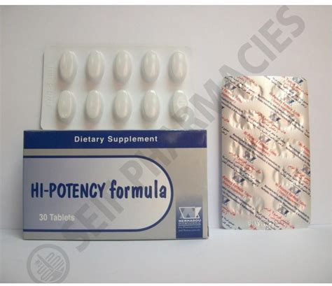 سعر دواء hi-potency formula 30 tabs.
