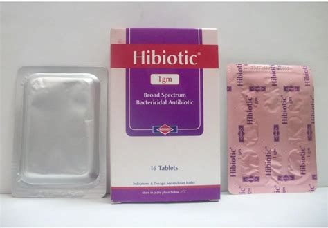 سعر دواء هايبيوتيك 1 جم 16 قرص