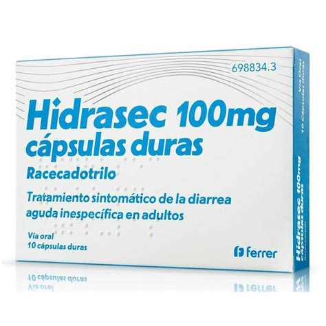 hidrasec 100 mg 10 caps.