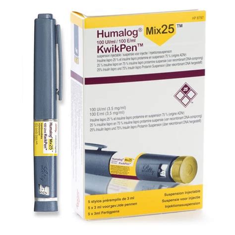 سعر دواء humalog mix kwikpen 25/100 i.u./ml (5 pens)