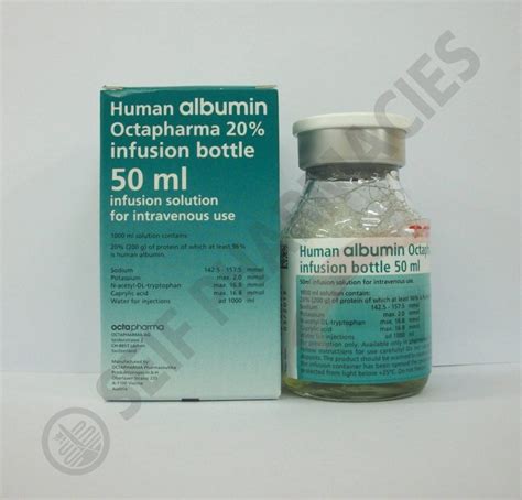 سعر دواء هيومان البيومين 20 فيال 50 مل (باير