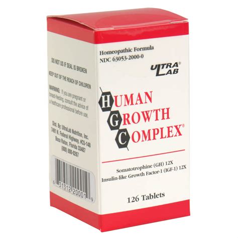 human growth complex 126 tab