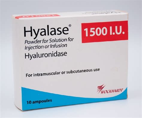 hyalase 1500 i.u. 10 vial pd for i.m. s.c.