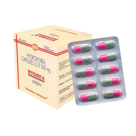 hydrea capsules 500mg