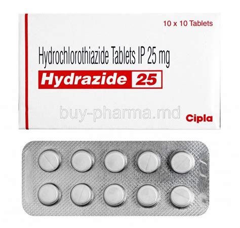 hydrozide 25 mg 30 scored tab.
