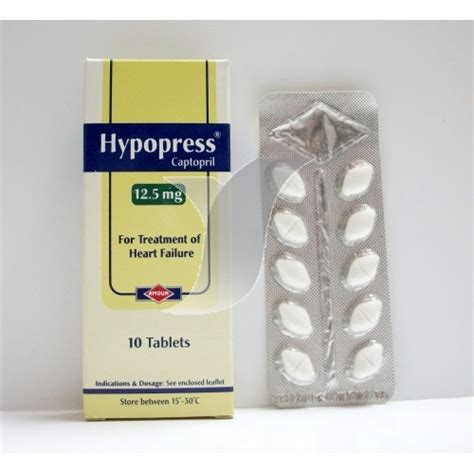 hypopress 12.5mg 10 tab.