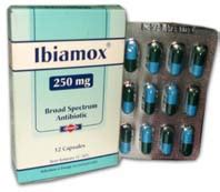 ibiamox 250mg 12caps.