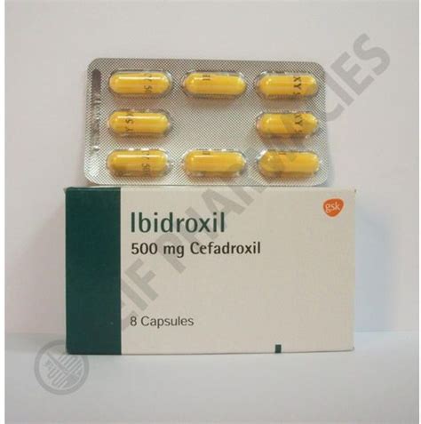 سعر دواء ibidroxil 500 mg 8 caps.