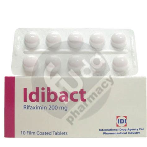 سعر دواء idibact 200 mg 10 f.c.tab.
