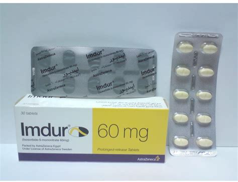 سعر دواء imdur 60mg s.r 30 f.c. tab.