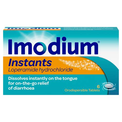سعر دواء imodium instant 2mg 6 orodispersible tabs.