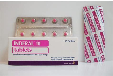 سعر دواء inderal 10 mg 50 tabs