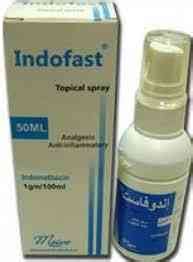 indofast 1% topical spray 50 ml