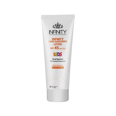 infinity care kids 45+ spf lotion 120ml