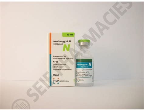 insulinagypt n 100 i.u./ml (10ml) vial