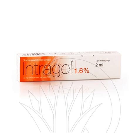 intragel 1.6% 2ml prefilled syringe