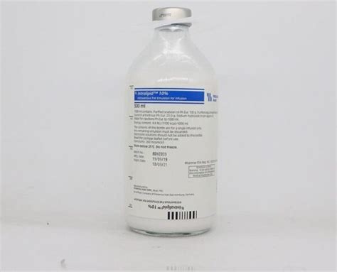 intralipid 10 % emulsion for infusion.