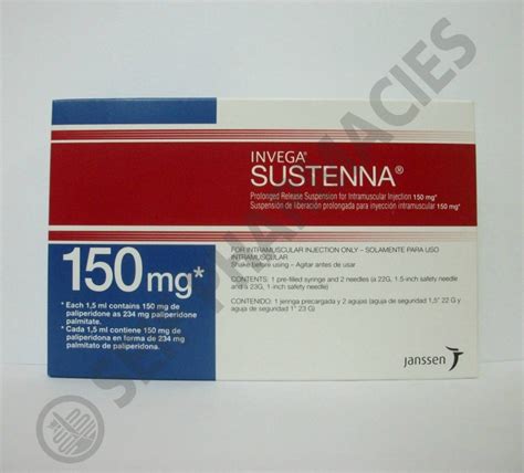 سعر دواء invega sustenna 150 mg / 1.5 ml i.m. prefilled syringe