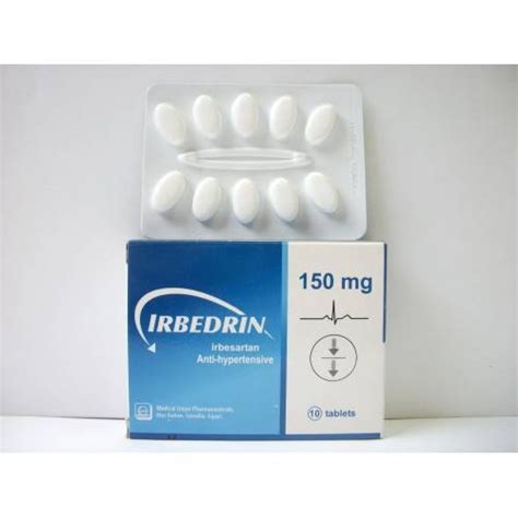 سعر دواء irbedrin 150mg 10 tab.
