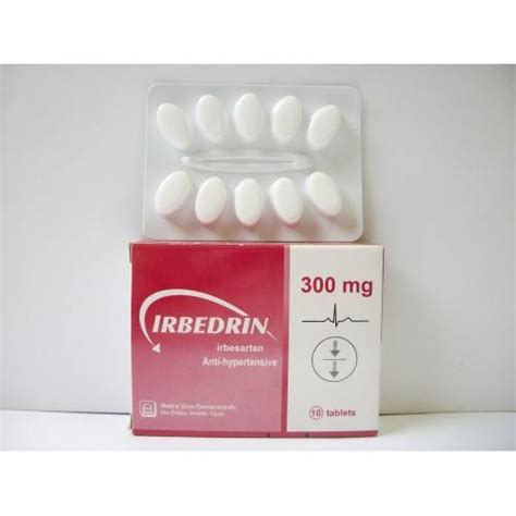 سعر دواء irbedrin 300mg 10 tab.