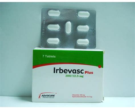 سعر دواء irbevasc plus 300/12.5 mg 7 tab.