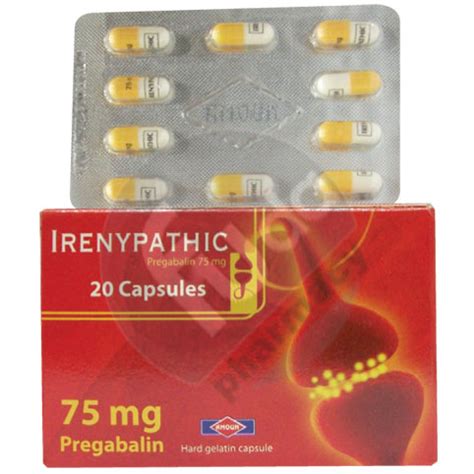 irenypathic 75mg 20 caps.