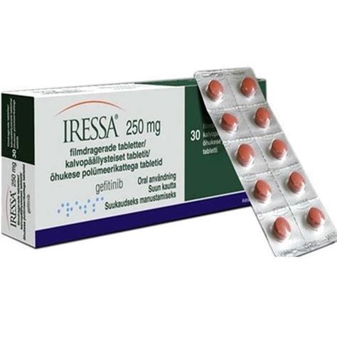 iressa 250mg 30 tabs.