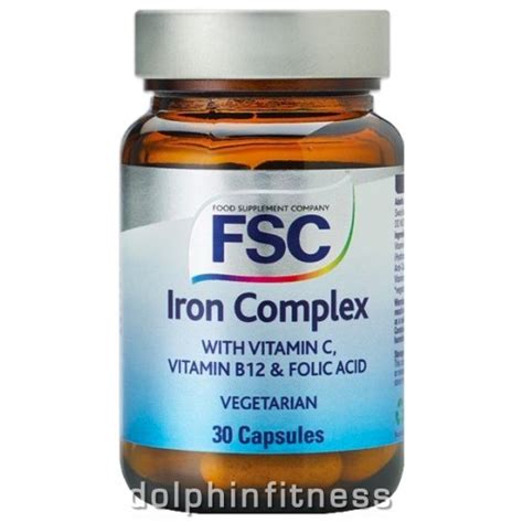 iron complex 30 caps.