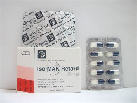 isomak retard 20mg 20 cap.