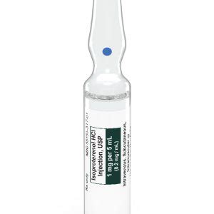 isoproternol hydrochloride 0.2mg/ml amp. usp24