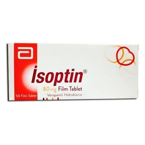 isoptin 80 mg 30 f.c. tabs.
