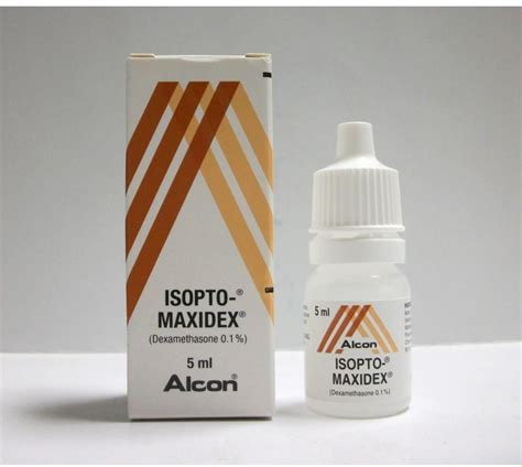 سعر دواء isopto maxidex 0.1% eye drops 5 ml