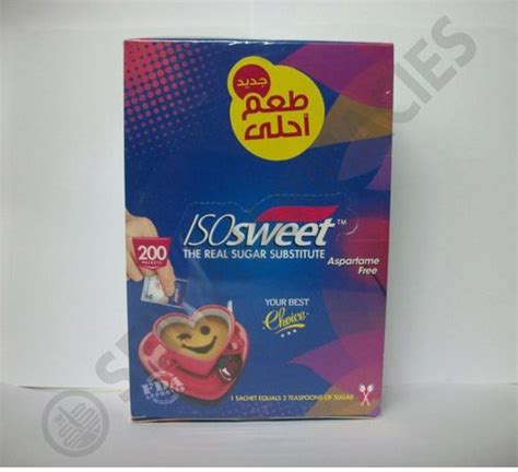 isosweet 200 sachets 1 gm