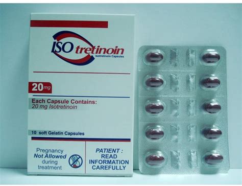 سعر دواء ايزوتريتينوين 20مجم 10كبسولات