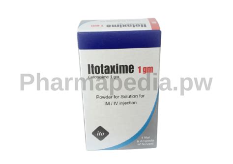 itotaxime 1 gm vial