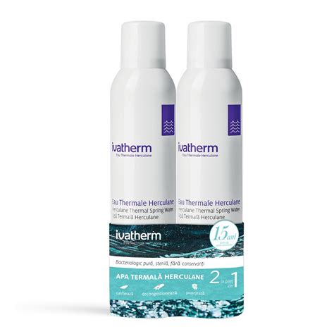 ivatherm herculane thermal water 200 ml