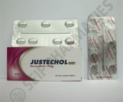 سعر دواء justechol 10 mg 28 f.c. tabs.