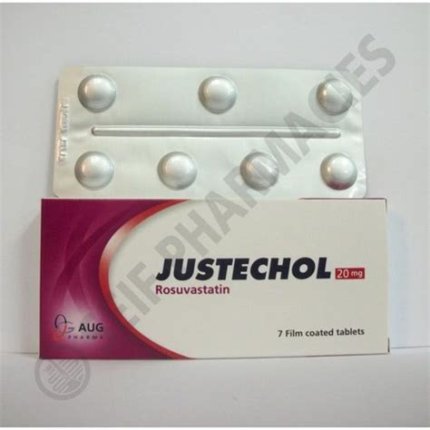 سعر دواء justechol 20 mg 7 f.c. tabs.