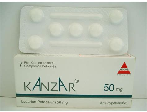 سعر دواء kanzar 50mg 7 f.c. tabs.