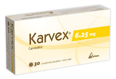 سعر دواء karvex 6.25mg 30 tab.