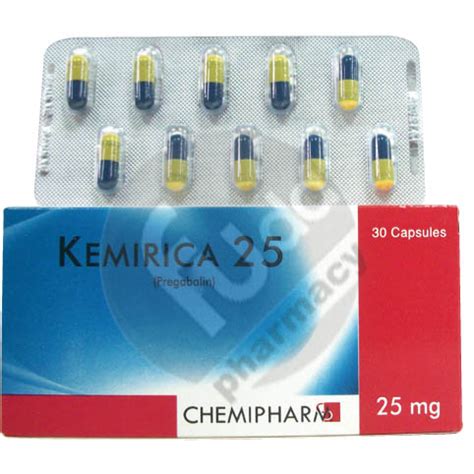 kemirica 25 mg 30 caps.
