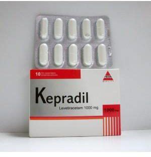 سعر دواء kepradil 1000mg 10 f.c. tabs.