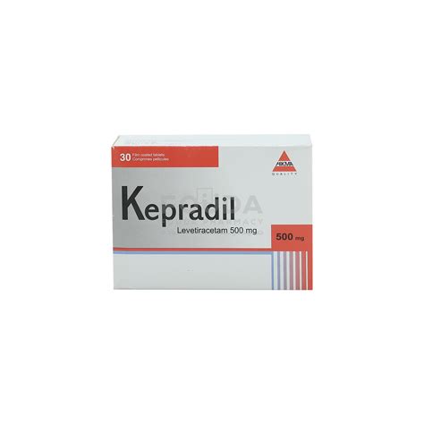 سعر دواء kepradil 500mg 30 f.c. tabs.