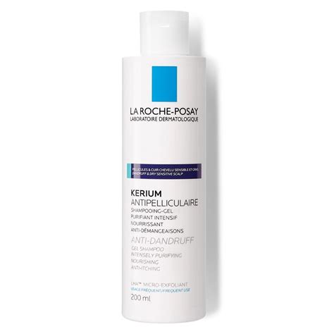 kerium anti-dandruff oily gel shampoo 200 ml