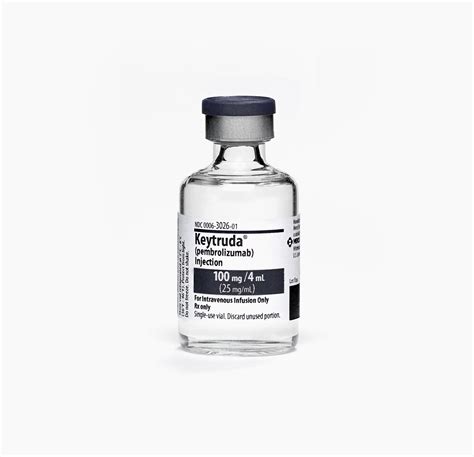 keytruda 100mg/4ml vial