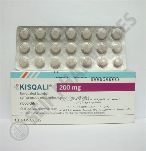 kisqali 200 mg 21 f.c. tabs.