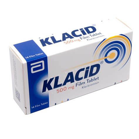 سعر دواء klacid 500mg 14 f.c. tablets